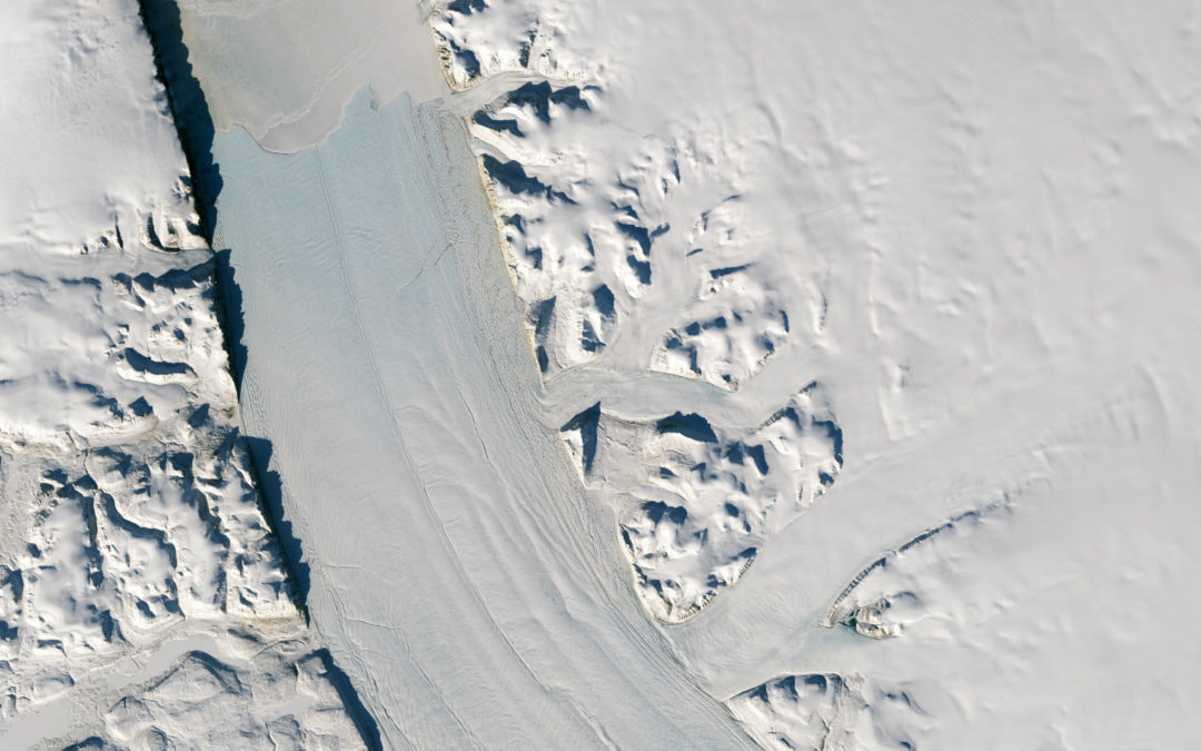 A major glacier in Greenland might be breaking apart