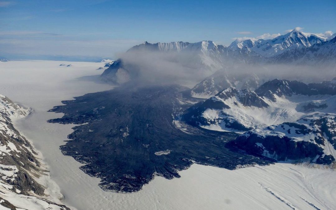 As ice thaws, rock avalanches on Southeast Alaska mountains are getting bigger