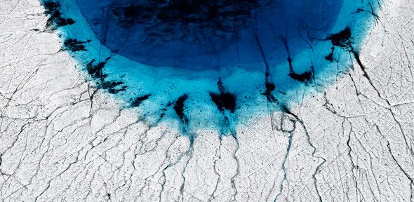 Chain reaction of fast-draining lakes poses new risk for Greenland ice sheet