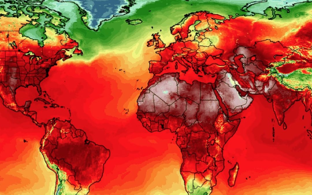Red-hot planet: All-time heat records have been set all over the world during the past week