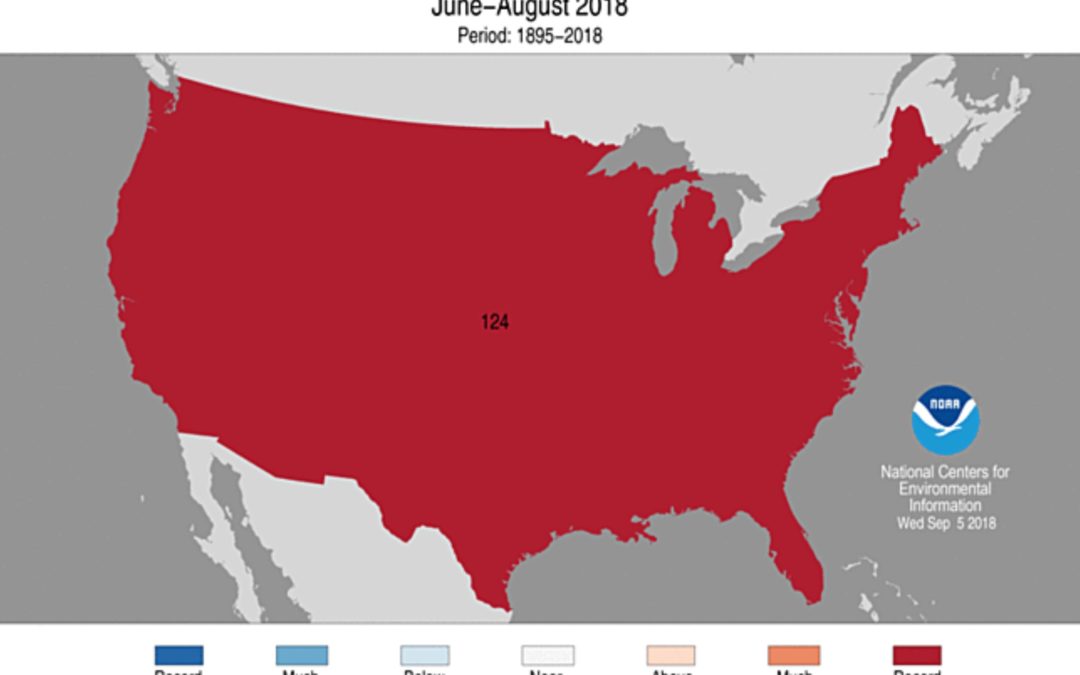 Hot nights: Summer low temperatures were warmest on record in Lower 48