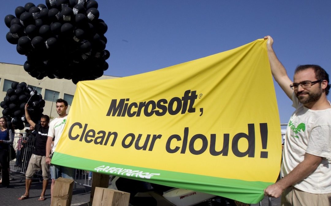 Amazon, Google, and Microsoft are quietly helping Big Oil destroy the climate
