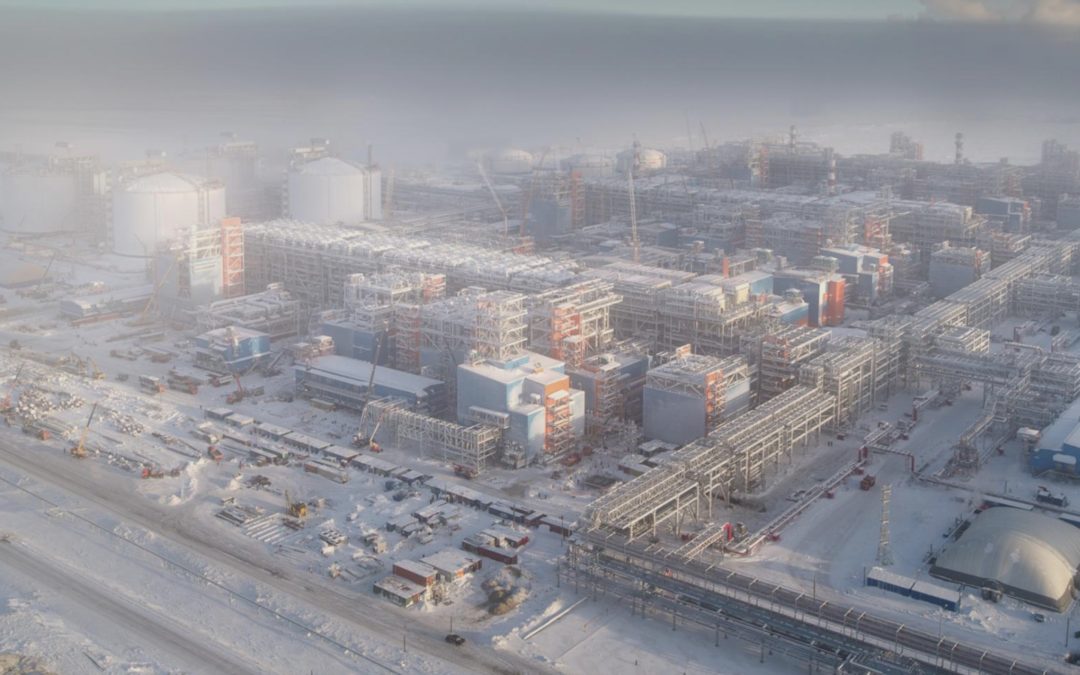 See Russia’s massive new gas plant on the Arctic coast