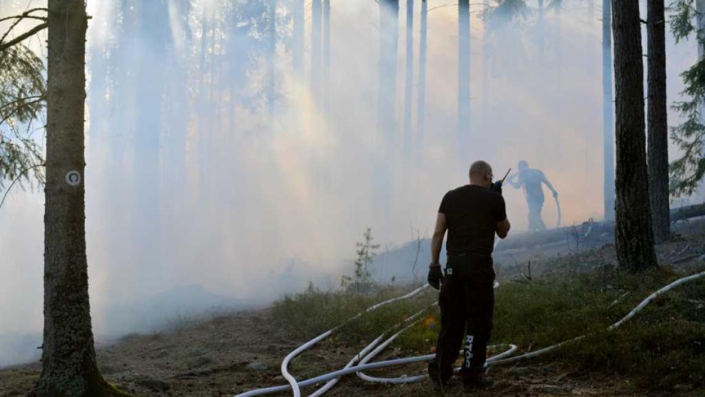 Scotland, Norway and Sweden already severely effected by forest fires due to the dry weather in the north