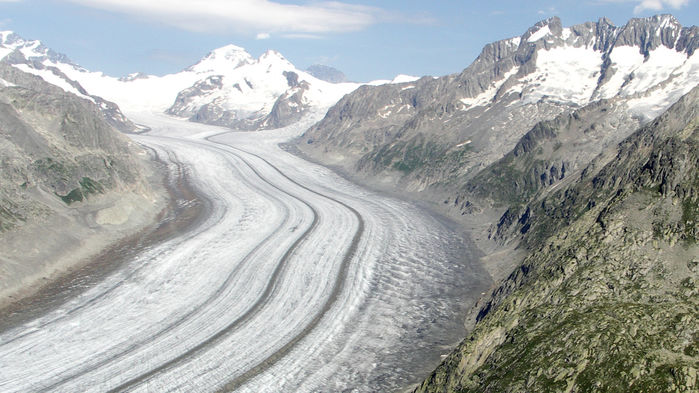Europe’s record heat melted Swiss glaciers