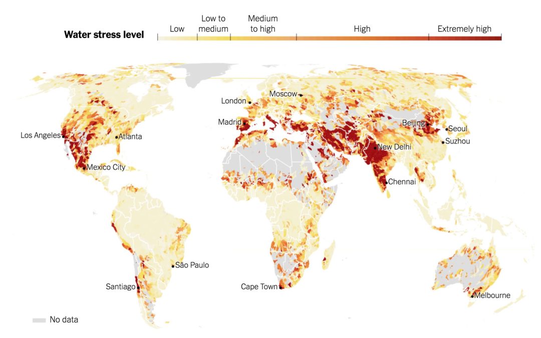 A Quarter of Humanity Faces Looming Water Crises