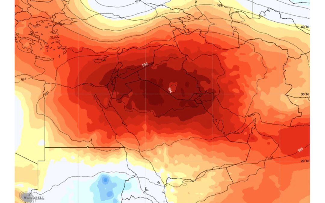 Baghdad soars to 125 blistering degrees, its highest temperature on record