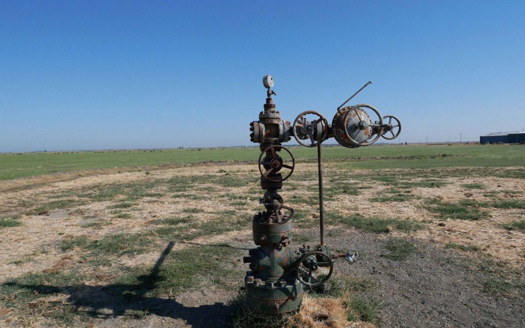 Gas well No. 095-20708, 4 miles north of Rio Vista, Calif