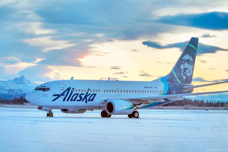 Alaska Airline plane