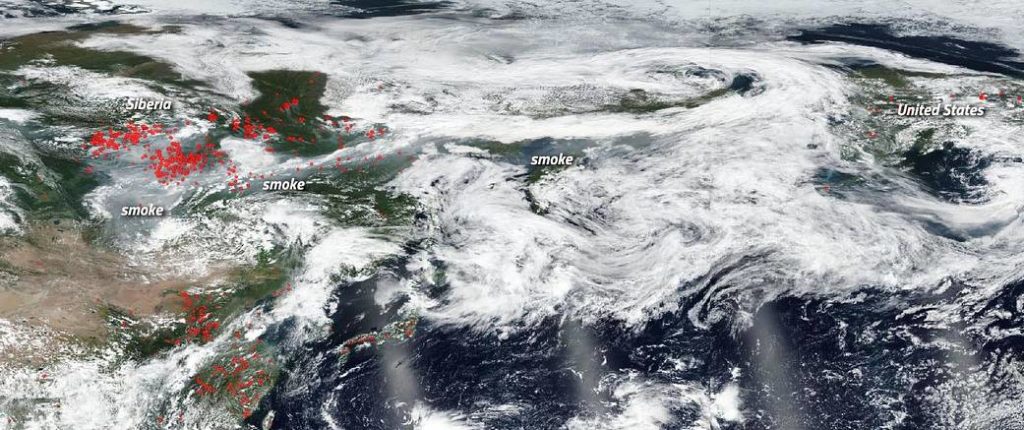 Huge wildfires in the Arctic and far North send a planetary warning