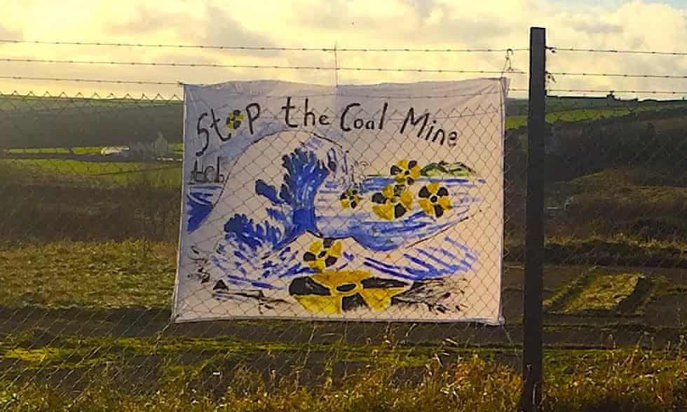 Anti Coal Mine Sign